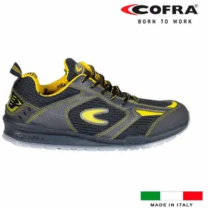 Cofra 78450-000.W45 Carnera S1 P SRC Chaussure de sécurité, Taille 45, Noir pas cher