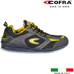 Cofra 78450-000.W46 Carnera S1 P SRC Chaussure de sécurité Taille 46 Noir pas cher