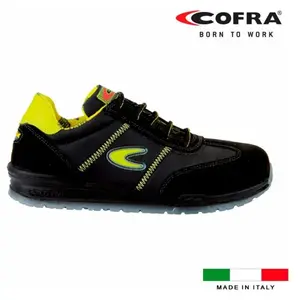 Comparateur de prix : Cofra 78400-000.W42 Owens S1 P SRC Chaussures de sécurité Taille 42 Noir