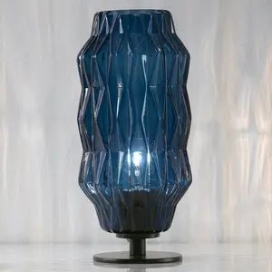 Selène Lampe à poser Origami, bleu pas cher
