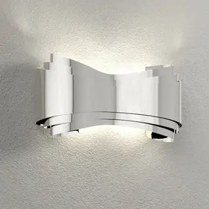 Selène Applique murale design Ionica, chrome