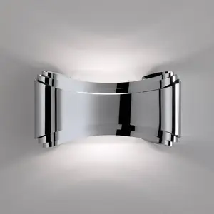 Selène Applique LED Ionica en acier, chromé pas cher
