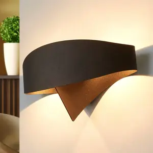 Selène Applique murale design bronze Scudo pas cher