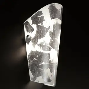 Selène Applique murale Bloom blanc-argent feuille pas cher