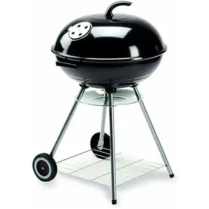 Linea Garden Friend Barbecue au charbon de bois 56 cm en acier sur roues B1014022 pas cher