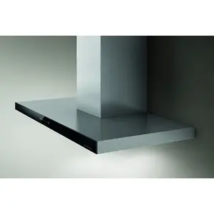 Comparateur de prix : Elica Hotte Cheminée plate Elica Joy BLIX/A/60 - Verre inox/noir