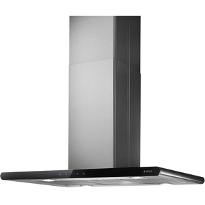 Comparateur de prix : ELICA hotte îlot GALAXY ISLAND (Noir - Acier Inox et verre)