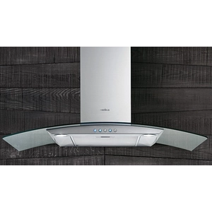 ELICA hotte murale CIRCUS (90 cm - Inox + verre) pas cher
