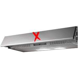 ELICA hotte encastrable ESTRAIBILE (STD SANS la lunette 60 cm - Acier)Vendu paramazon
