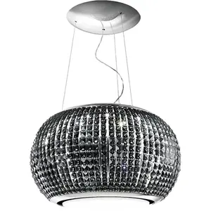 ELICA hotte de suspension INTERSTELLAR (Noir - acier et verre)Vendu parmyareadesign