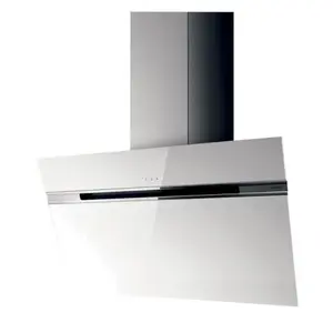 Elica - hotte décorative inclinée 80cm 757m3h blanc  prf0164805 - PRF0164805 pas cher