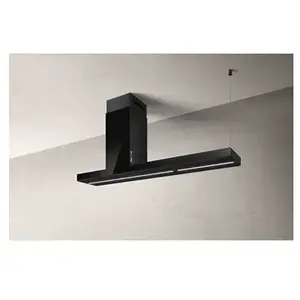 Comparateur de prix : ELICA hotte îlot HAIKU ISLAND 180 cm (Noir - Verre)