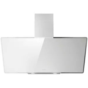 Comparateur de prix : ELICA Hotte decorative murale SHIRE WH/A/90 Inclinée Verre Blanc 90 cm