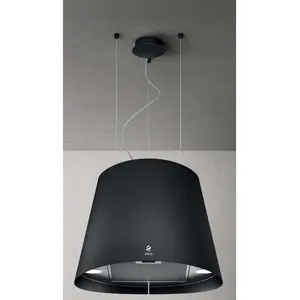 Comparateur de prix : Elica - hotte décorative îlot 49cm 375m3h noir prf0071970d - juno prf0071970d