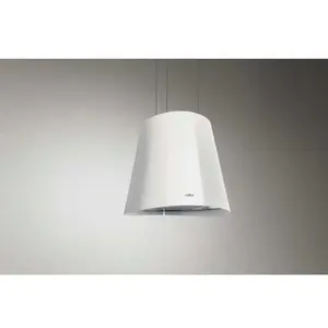 Comparateur de prix : Elica - hotte décorative îlot 50cm 620m3h blanc  prf0071972d - juno