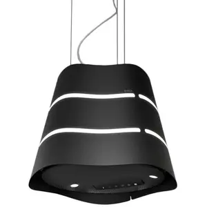 ELICA hotte de suspension / murale WAVE UX (Noir - Acier) pas cher