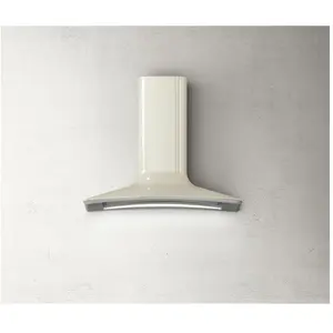 ELICA Hotte decorative murale Sweet Ivory/A/85+Cam, 85 cm, 580 m3/h pas cher
