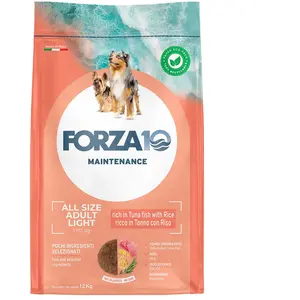 Forza 10 Maintenance Light thon, riz pour chien - 12 kg pas cher