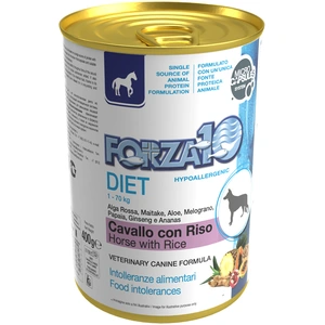 Forza 10 Diet Low Grain 6 x 400 g pour chien - cheval, riz pas cher