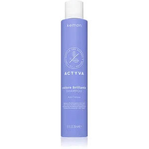 Kemon Actyva Colore Brillante shampoing neutralisant les reflets jaune... pas cher