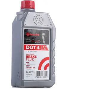 Comparateur de prix : Liquide De Frein Dot 4 Lv Brembo 500 Ml