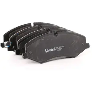 Comparateur de prix : Brembo Jeu de 4 plaquettes de frein, Essieu avant, par ex. pour Land Rover