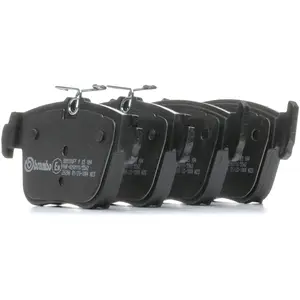 BREMBO Plaquettes de freins Arrière contact de signal d'usure exclu avec accessoires P 85 184 pas cher