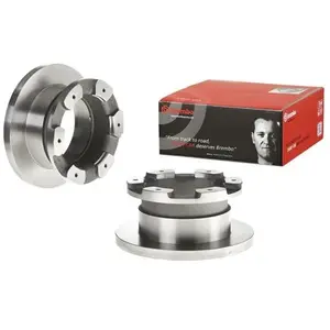 Brembo Jeu de 2 disques de frein, plein, Essieu arrière, par ex. pour Iveco pas cher