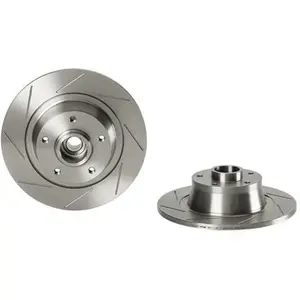 Comparateur de prix : Brembo Jeu de 2 disques de frein, plein, Essieu arrière, par ex. pour Renault