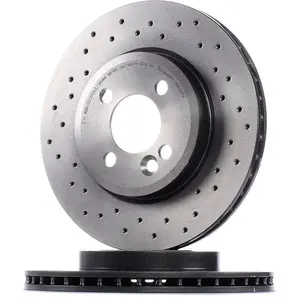 Jeu de 2 disques de frein Xtra BREMBO 09.A761.1X - Réf. 1393686