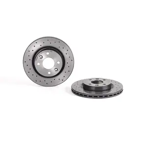 Jeu de 2 disques de frein Xtra BREMBO 09.5802.2X - Réf. 1394017 pas cher