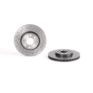 Jeu de 2 disques de frein Xtra BREMBO 09.5843.3X - Réf. 1394021 pas cher