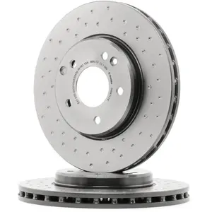 Jeu de 2 disques de frein Xtra BREMBO 09.8411.1X - Réf. 1394180