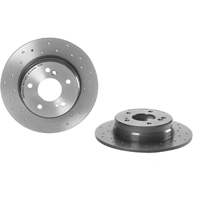 Jeu de 2 disques de frein Xtra BREMBO 08.5178.3X - Réf. 1393432 pas cher