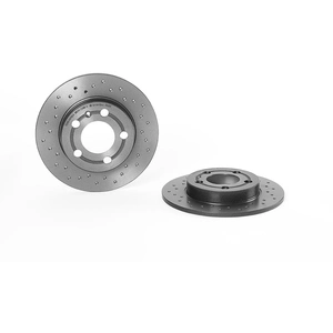 Jeu de 2 disques de frein Xtra BREMBO 08.9148.1X - Réf. 08.9148.1X pas cher