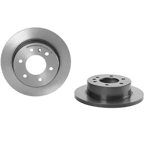 Brembo Disque de frein, plein, Essieu arrière, par ex. pour Mercedes-Benz, VW