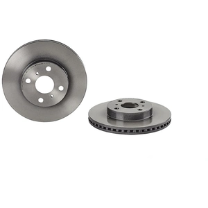 Jeu de 2 disques de frein vernis BREMBO 09.A707.11 - Réf. 1394833 pas cher