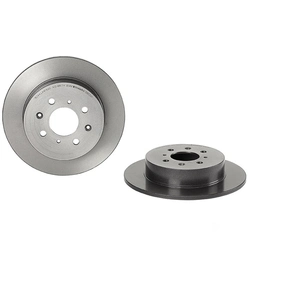 Brembo Jeu de 2 disques de frein, plein, Essieu arrière, par ex. pour Honda pas cher