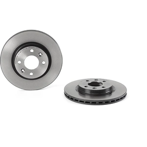 Jeu de 2 disques de frein vernis BREMBO 09.5802.21 - Réf. 1394626 pas cher