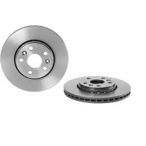 Jeu de 2 disques de frein vernis BREMBO 09.A727.21 - Réf. 1394837