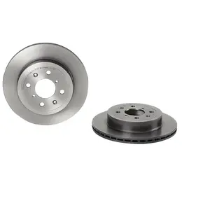 Comparateur de prix : Brembo 09.9728.11 - Disque du Frein Avant avec revêtement Anti-Corrosion UV