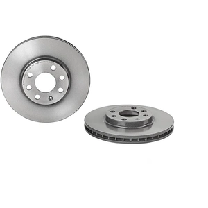 Jeu de 2 disques de frein vernis BREMBO 09.8601.11 - Réf. 1394710