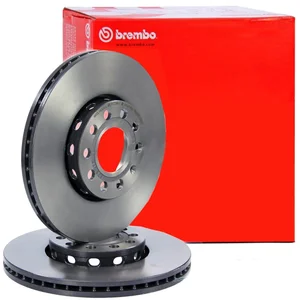 Jeu de 2 disques de frein vernis BREMBO 09.9824.11 - Réf. 09.9824.11 pas cher