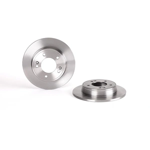 Brembo Disque de frein, plein, Essieu arrière, par ex. pour KIA, Hyundai