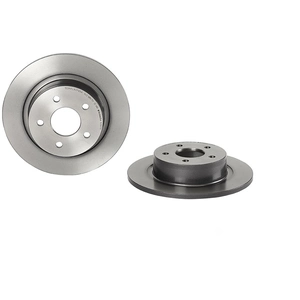 Brembo Jeu de 2 disques de frein, plein, Essieu arrière, par ex. pour Ford pas cher