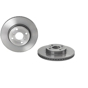 Jeu de 2 disques de frein vernis BREMBO 09.B508.11 - Réf. 1393730 pas cher