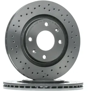 Jeu de 2 disques de frein Xtra BREMBO 09.4987.2X - Réf. 1393929 pas cher