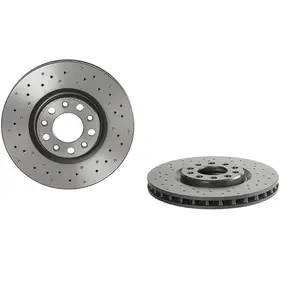 Jeu de 2 disques de frein Xtra BREMBO 09.9363.2X - Réf. 09.9363.2X