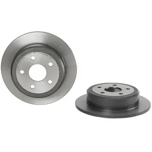 Brembo Jeu de 2 disques de frein, plein, Essieu arrière, par ex. pour Jeep pas cher