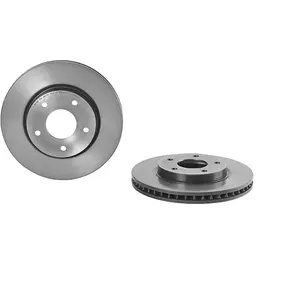 Jeu de 2 disques de frein vernis BREMBO 09.B647.21 - Réf. 1393748 pas cher